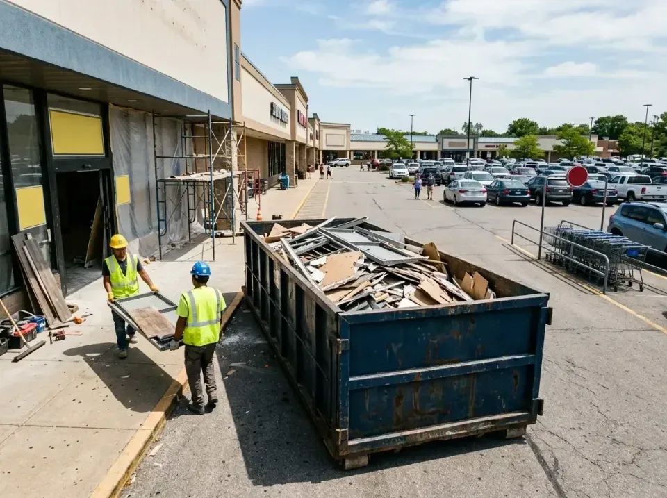 retail-store-renovation-debris-003 — frequently asked questions, Roll-off Dumpster Rentals in Surgoinsville, TN